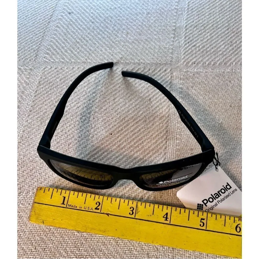 Sunglasses Child Polaroid Authentic Pld 8018/S Black Polarized Yyv / Y2 W Case